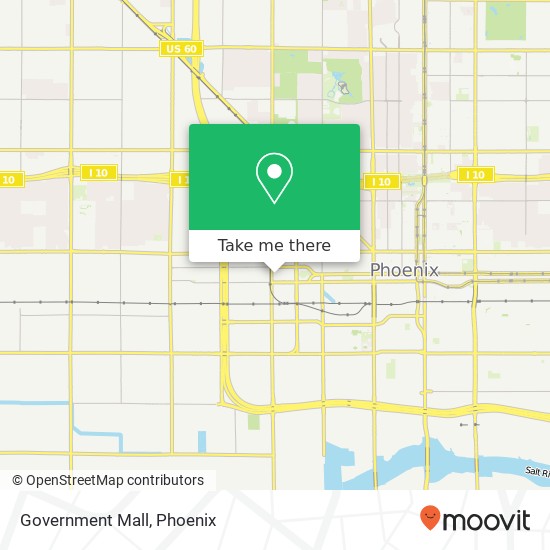 Government Mall map