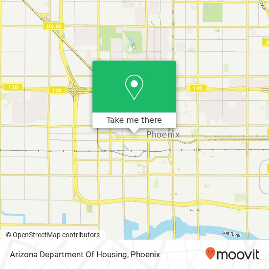 Arizona Department Of Housing map