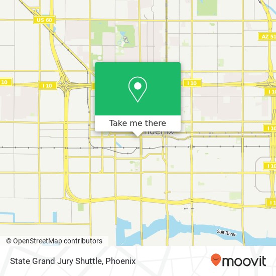 State Grand Jury Shuttle map