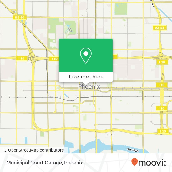 Municipal Court Garage map