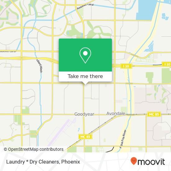 Laundry * Dry Cleaners map