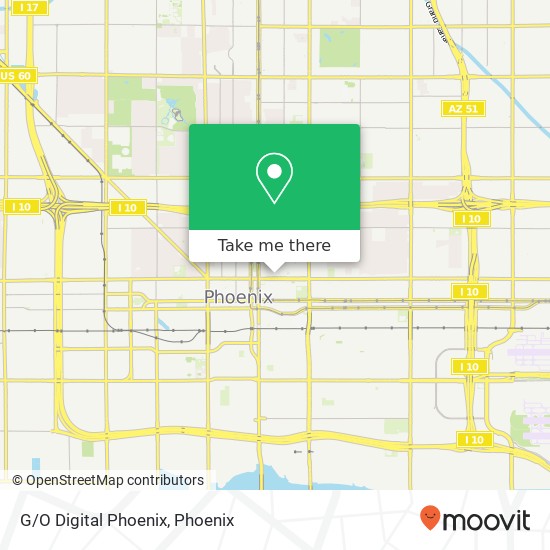 G/O Digital Phoenix map