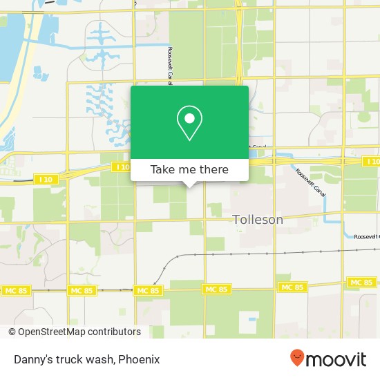 Mapa de Danny's truck wash