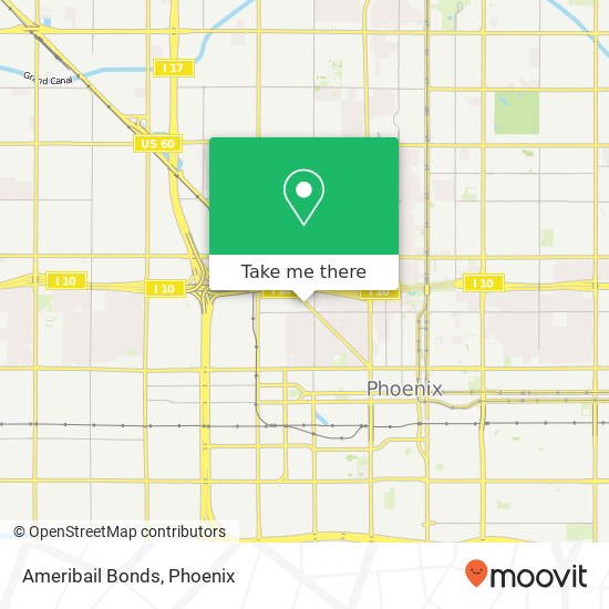 Ameribail Bonds map