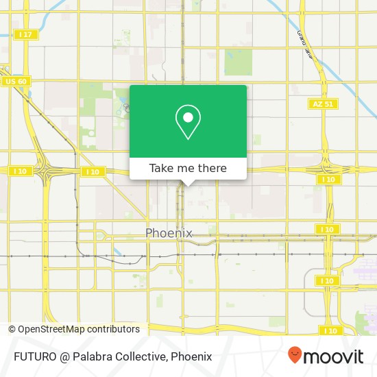 FUTURO @ Palabra Collective map