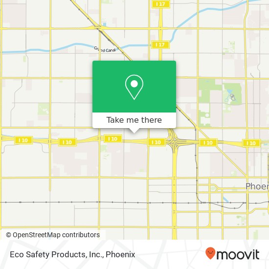 Mapa de Eco Safety Products, Inc.