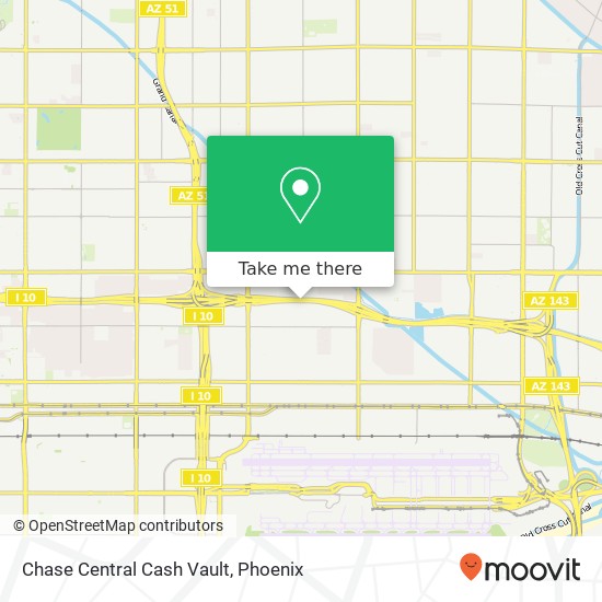 Chase Central Cash Vault map