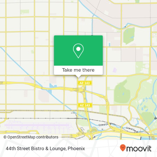 44th Street Bistro & Lounge map