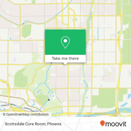 Mapa de Scottsdale Core Room