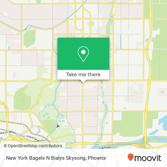 New York Bagels N Bialys Skysong map