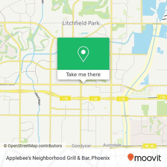 Applebee's Neighborhood Grill & Bar map