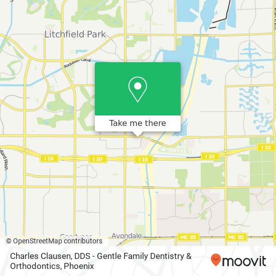 Charles Clausen, DDS - Gentle Family Dentistry & Orthodontics map