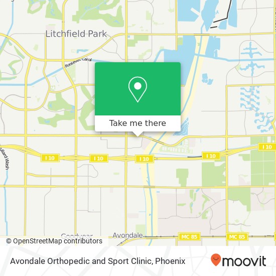 Avondale Orthopedic and Sport Clinic map