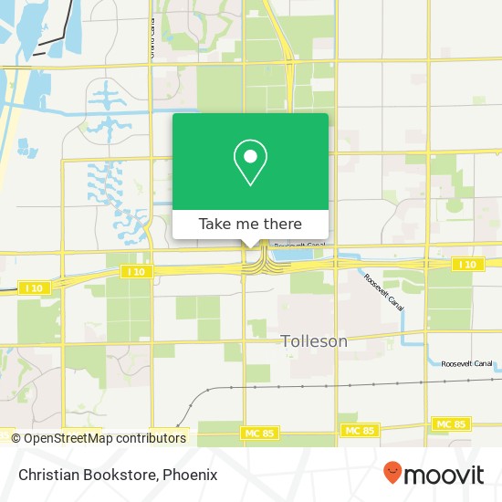 Christian Bookstore map