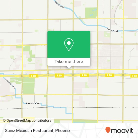 Sainz Mexican Restaurant map