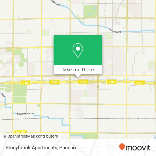 Stonybrook Apartments map