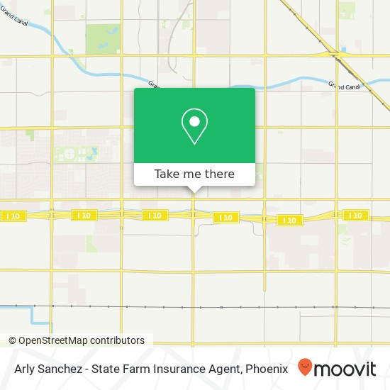 Arly Sanchez - State Farm Insurance Agent map