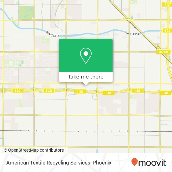 Mapa de American Textile Recycling Services