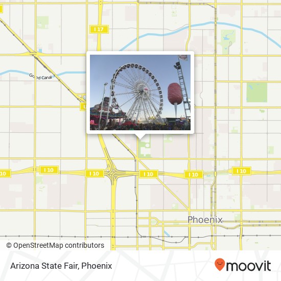 Arizona State Fair map