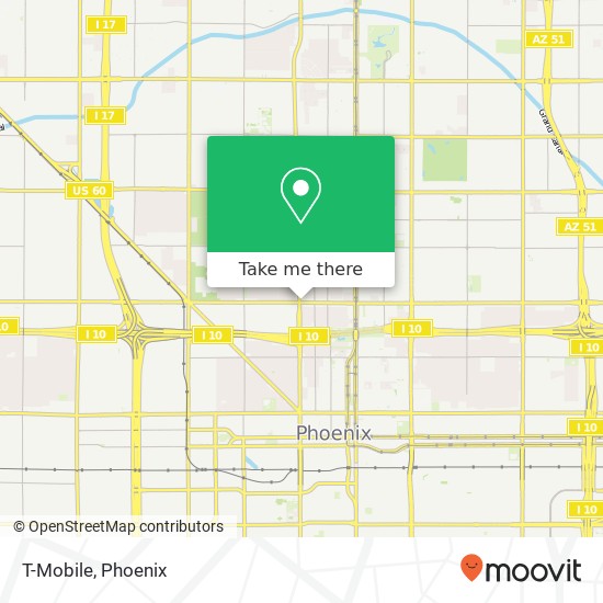 T-Mobile map