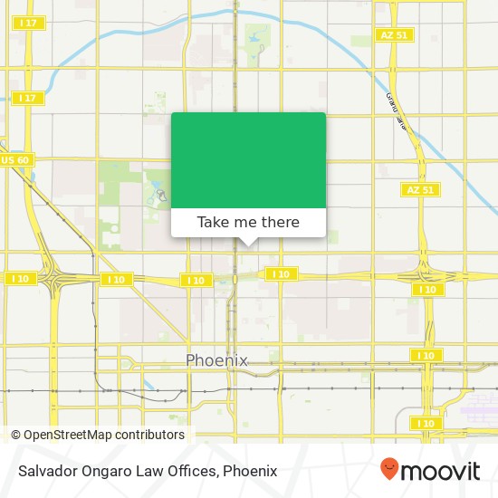Salvador Ongaro Law Offices map