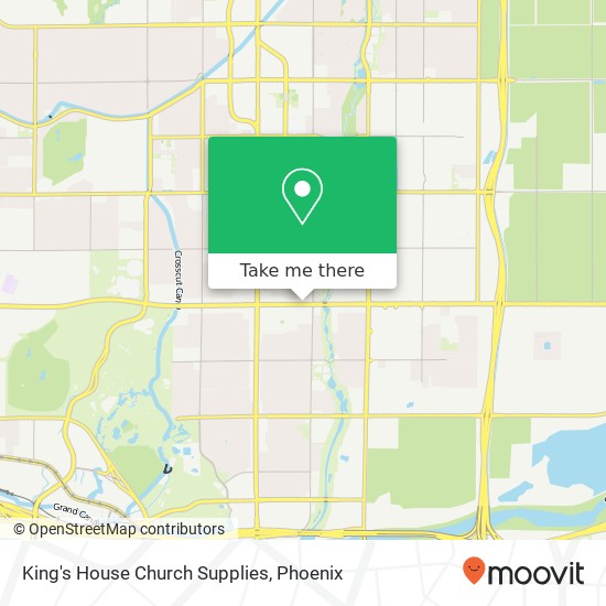 King's House Church Supplies map