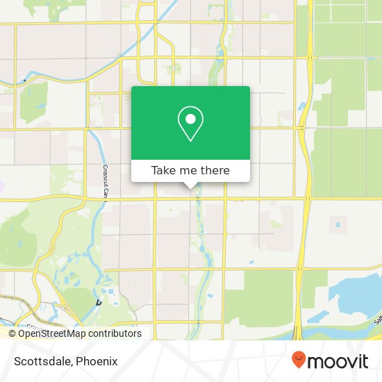 Scottsdale map