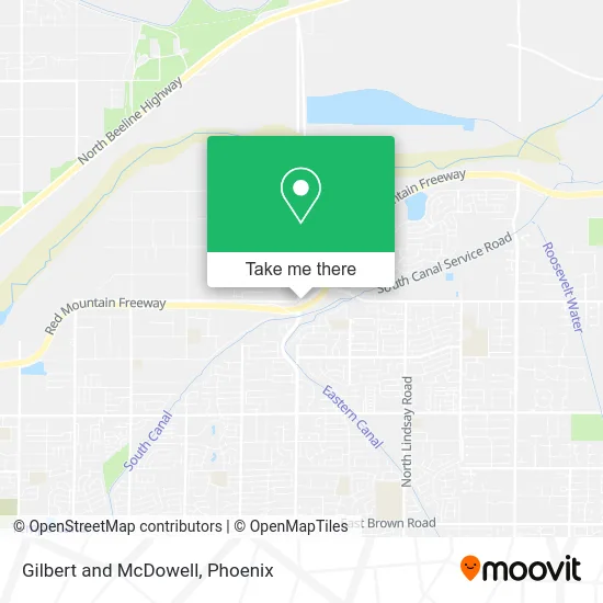 Gilbert and McDowell map