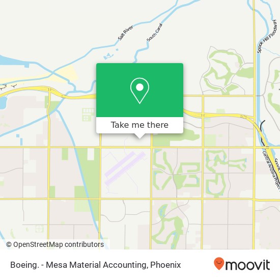 Boeing. - Mesa Material Accounting map