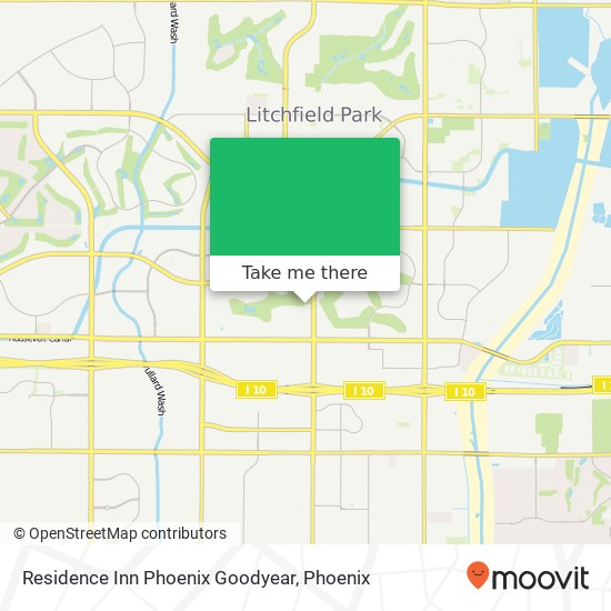 Mapa de Residence Inn Phoenix Goodyear