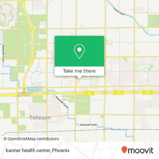 banner health center map