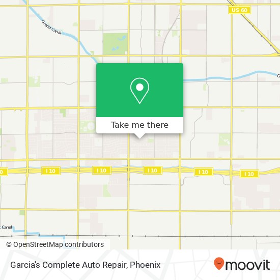 Garcia's Complete Auto Repair map