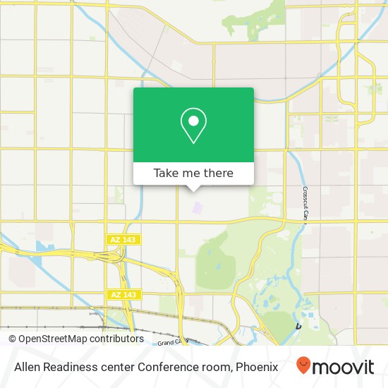 Allen Readiness center Conference room map