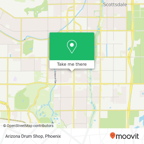 Arizona Drum Shop map