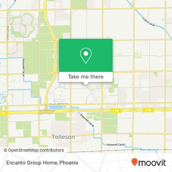 Encanto Group Home map