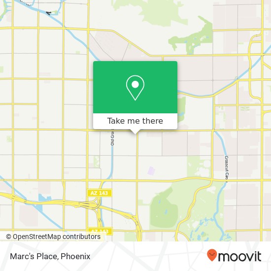 Marc's Place map