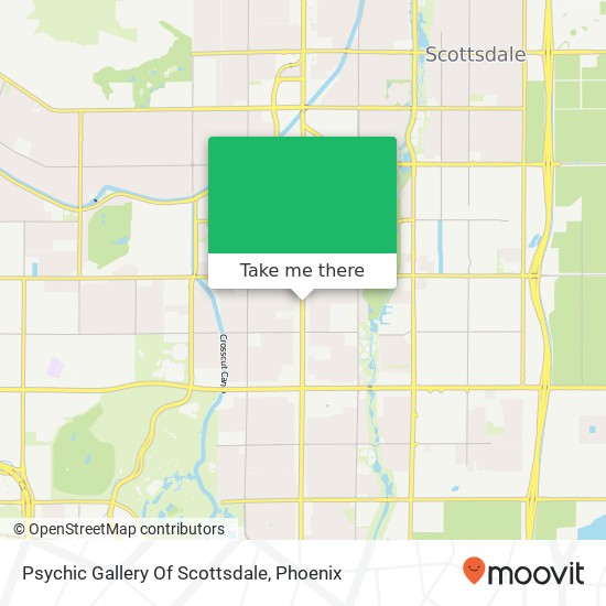 Mapa de Psychic Gallery Of Scottsdale