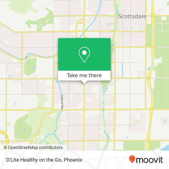 D'Lite Healthy on the Go map