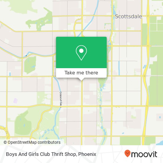 Boys And Girls Club Thrift Shop map