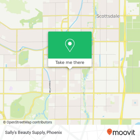 Sally's Beauty Supply map