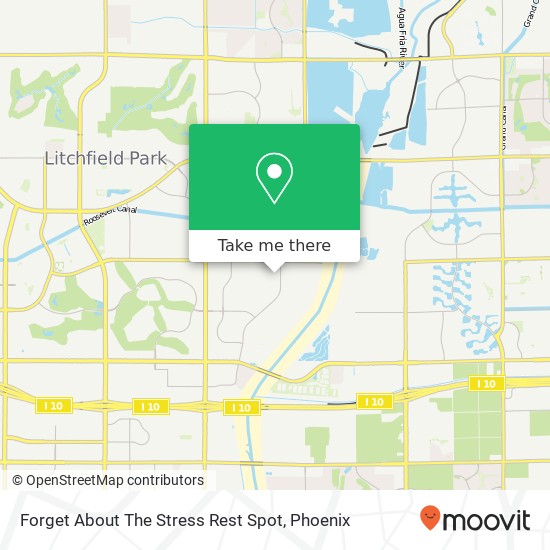 Mapa de Forget About The Stress Rest Spot