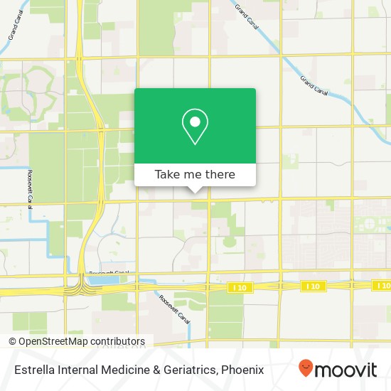 Estrella Internal Medicine & Geriatrics map