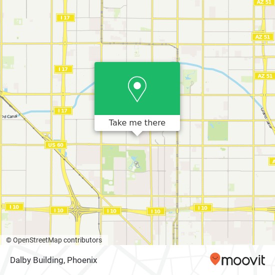 Dalby Building map