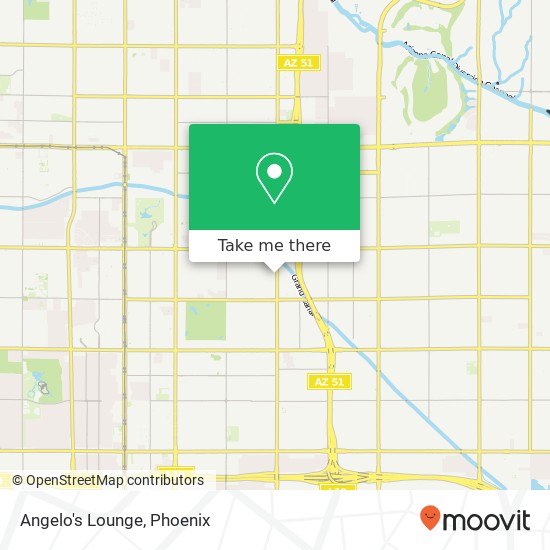 Mapa de Angelo's Lounge
