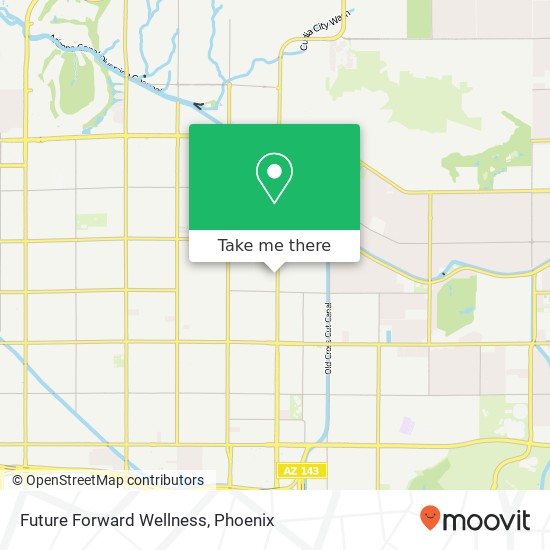 Future Forward Wellness map