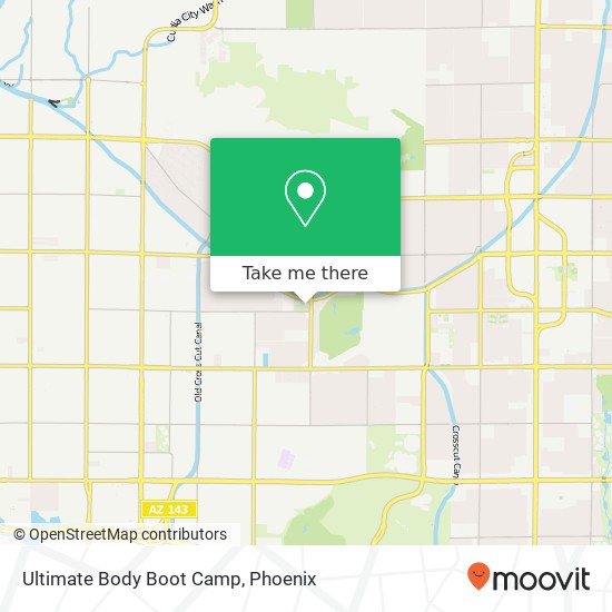 Mapa de Ultimate Body Boot Camp