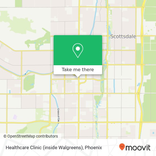Mapa de Healthcare Clinic (inside Walgreens)