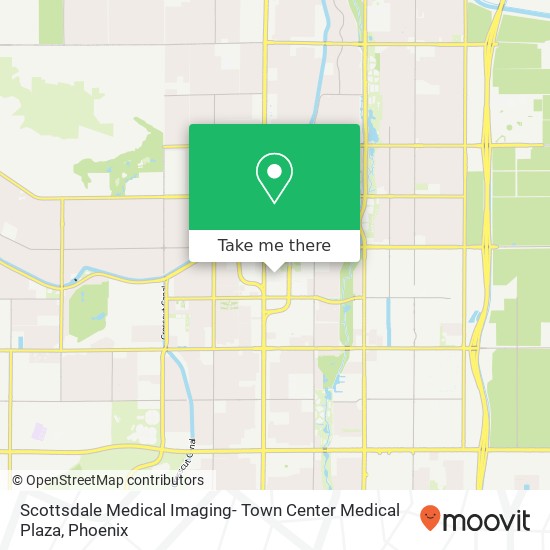 Mapa de Scottsdale Medical Imaging- Town Center Medical Plaza