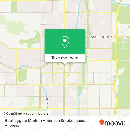 Bootleggers Modern American Smokehouse map