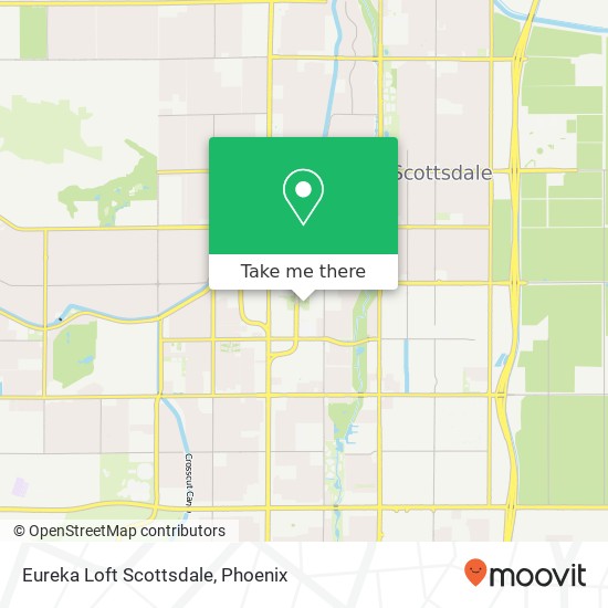 Mapa de Eureka Loft Scottsdale